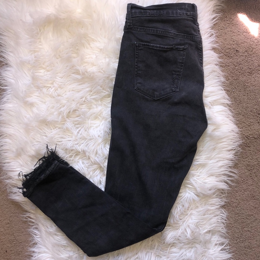 Lucky Brand black Bridgette skinny jeans 10